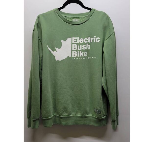 CAKE Anti poaching sweatshirt Green Medium - Picture 1 of 7